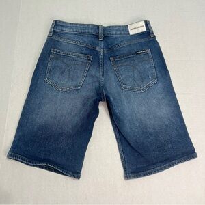 Calvin Klein Blue Denim Shorts